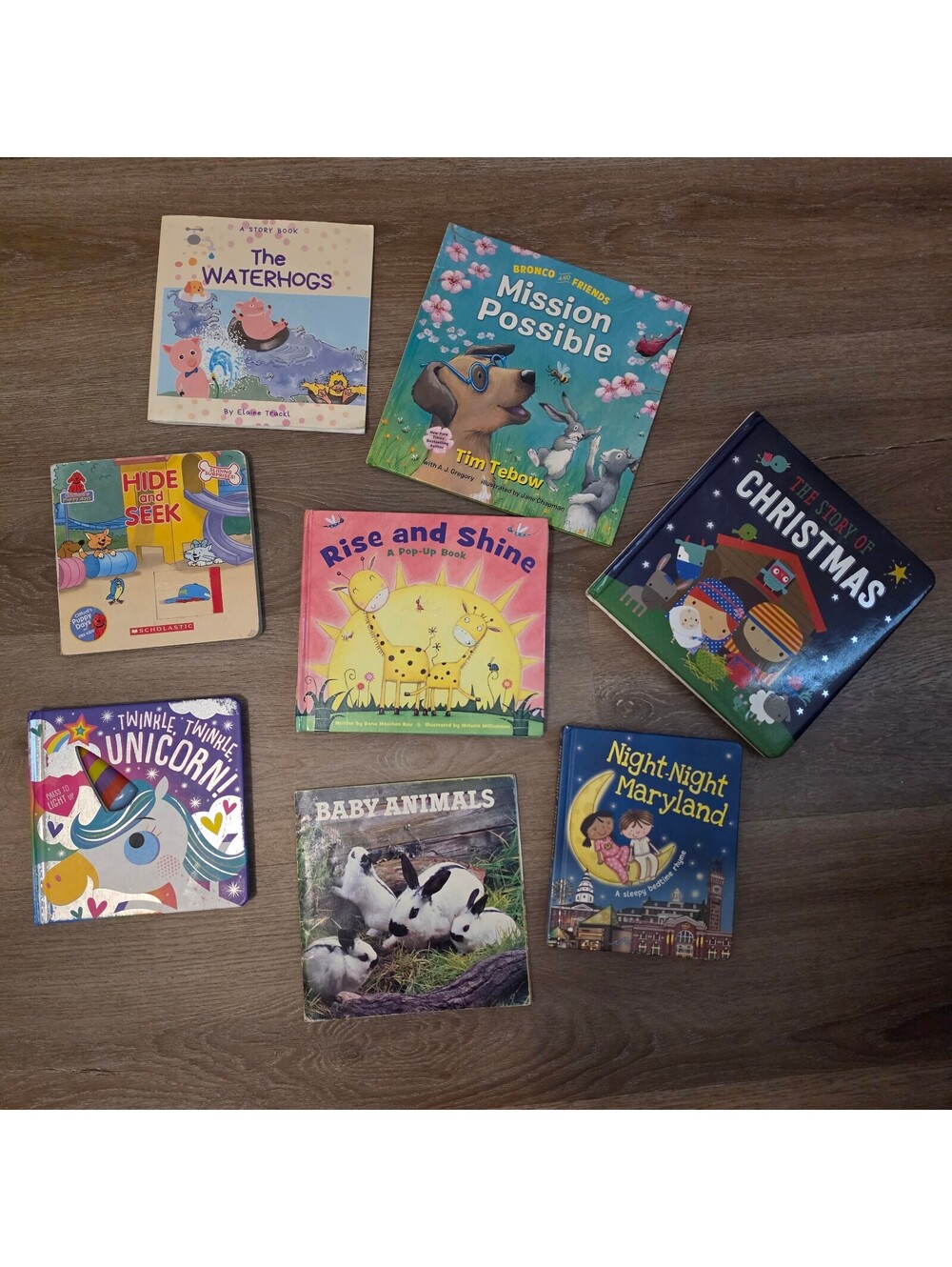 8 Kids Children's Books Bundle #1